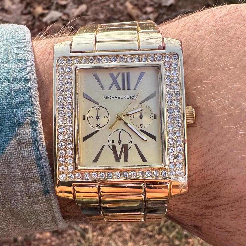 Michael Kors Hudson Watch MK5571 Estate Pre Owned - Picture 2 of 11